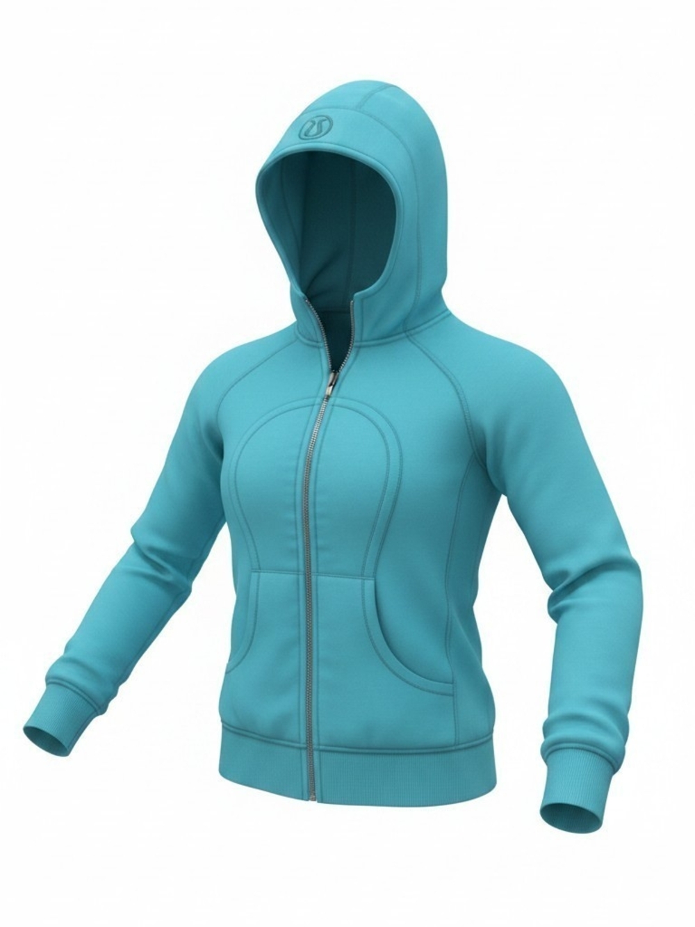 lululemon athletica Teal Full‑Zip Hoodie Jacket